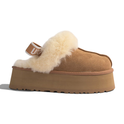 UGG Funkette Slipper  Chestnut