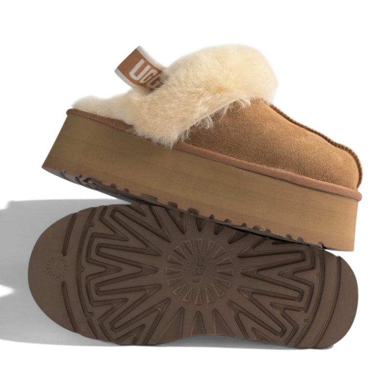 UGG Funkette Slipper  Chestnut