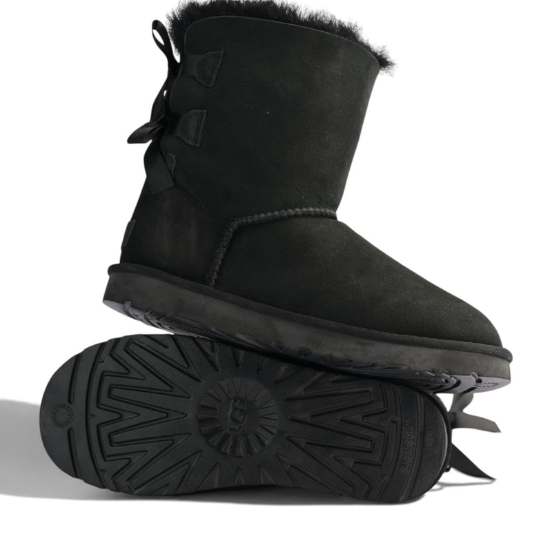 UGG Mini Bailey Bow II  Charcoal